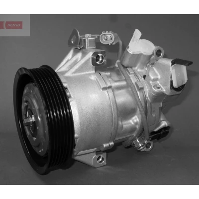 Kuva DENSO DCP50009 Ilmastoinnin Kompressori 5SE09C PAG 46 R 134a TOYOTA: Yaris I Hatchback