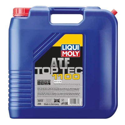 Kuva Vaihteistoöljy LIQUI MOLY Top Tec ATF 1100 20L, Universal, Etuakseli 1749669 OE