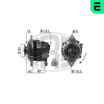 Kuva Laturi NISSAN ALMERA II, Hatchback TINO OE 23100 BN00A, bn300, BN305