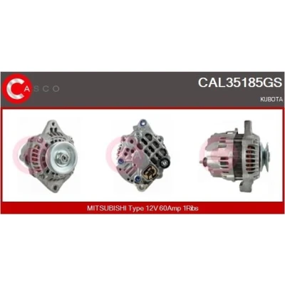 Kuva CASCO CAL15325AS Laturi 12V 180A VOLKSWAGEN: Transporter 5, Passat B6 Variant, B7 AUDI: A4 Avant, SKODA: Superb II Hatchback, Yeti