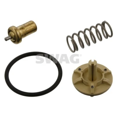 Kuva SWAG 30 93 6844 Termostaatti 88 Tiivisterenkaalla Muovi VOLKSWAGEN: GOLF 6, Passat B7 Variant, B6 AUDI: A3 Sportback