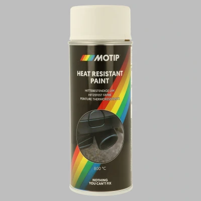 Kuva MOTIP 04036 Moottori / äänenvaimentajamaali Kompakt green glossy 400 ml Valkoinen