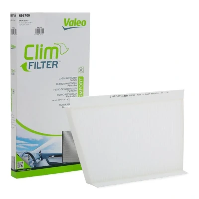 Kuva VALEO CLIMFILTER COMFORT 698700 Raitisilmasuodatin Hiukkassuodatin 340 198 25 MERCEDES BENZ: C sarja Sedan, Sportcoupe, CLK Coupe