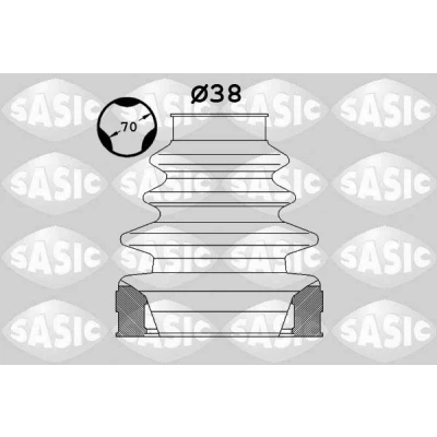 Kuva Paljekumisarja, vetoakseli, Vaihteiston puoli Citroën C5 I, II, break II OE 3287A5