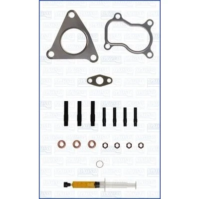 Kuva AJUSA JTC11189 Asennussarja Turboahdin with studs, syringe oil Tiivisteillä asennusohjeella