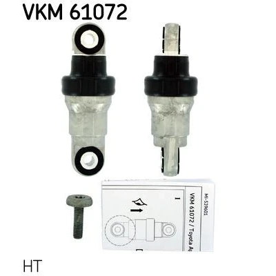 Kuva SKF VKM 61072 Kiristysrulla TOYOTA: Avensis II Station Wagon, Corolla Verso, I Sedan, HONDA: CIVIC 8, HR V II, 9