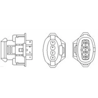 Kuva MAGNETI MARELLI 466016355133 Lambda Anturi Lämmitetty 4 FIAT: Croma II Farmari