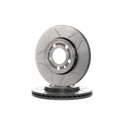Kuva BREMBO MAX LINE 09.7011.75 Jarrulevyt 256 22 5 tuuletettu sisältä, lovella pinnoitettu hiiliteräs Ruuveilla VOLKSWAGEN: Golf 4, Bora Sedan