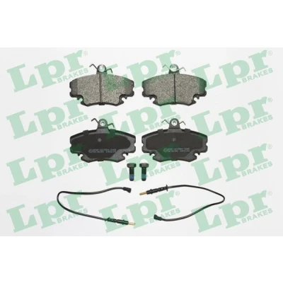 Kuva LPR 05P349 Jarrupalat Ruuveilla RENAULT: CLIO 2, MEGANE I Grandtour, 1, DACIA: Sandero I, Logan Express, PEUGEOT: 205 II Hatchback