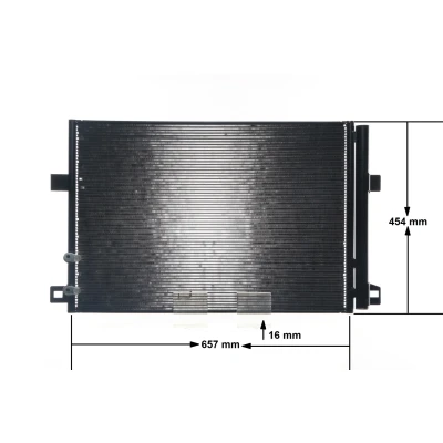 Kuva MAHLE ORIGINAL AC 885 000S Ilmastoinnin Lauhdutin Vedenerottimella 16 13,7 638