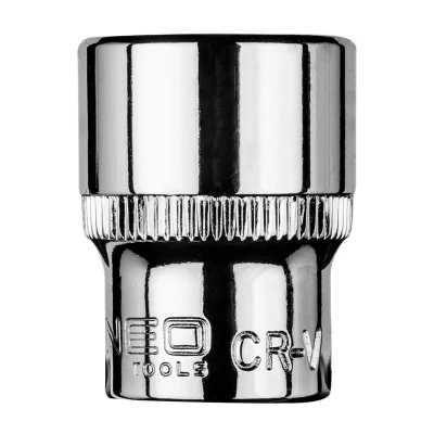 Kuva NEO TOOLS 08 176 Hylsyavain 3/8 16 mm Kromi vanadium teräs Kuusikulma