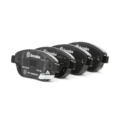 Kuva BREMBO P 23 153 Jarrupalat akustisella kulumavaroittimella Ilman tarvikkeita FIAT: 500L