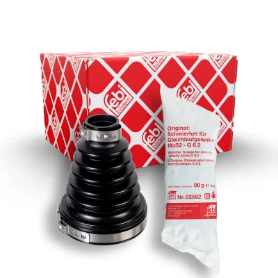 Kuva FEBI BILSTEIN 175177 Paljekumisarja, Vetoakseli Vaihteiston puoli, Etuakseli Thermoplast VOLKSWAGEN: Polo V Hatchback, FORD: FIESTA 6