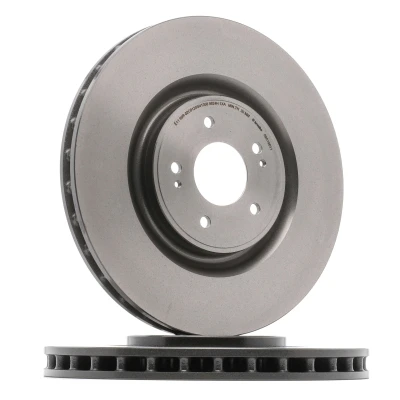 Kuva BREMBO COATED DISC LINE 09.A196.11 Jarrulevyt 350 32 5 tuuletettu sisältä pinnoitettu hiiliteräs MITSUBISHI: Lancer 8 Limousine