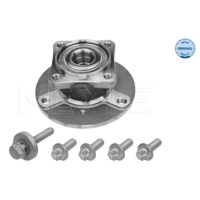 Kuva MEYLE 014 752 1001 Pyörännapa 3 112 integroidulla pyöränlaakerilla Asennusmateriaalilla Taka akseli, molemminpuolinen ORIGINAL Quality