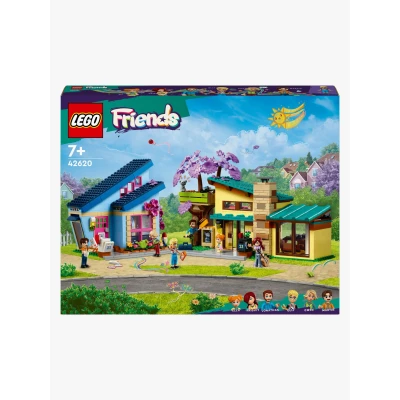 Kuva LEGO Friends 42620 Ollyn ja Paisleyn talot