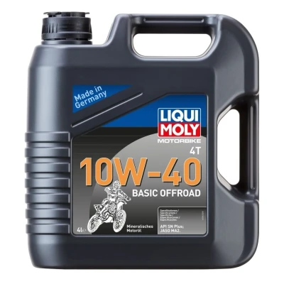 Kuva Liqui Moly Motorbike 4T Basic Offroad 10W 40 4l Moottoriöljy 3062