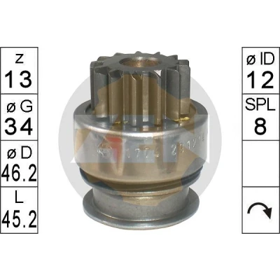 Kuva Vapaakytkin, käynnistinmoottori CITROËN, FIAT, HYUNDAI, LANCIA, MITSUBISHI, PEUGEOT OE M000T20871, M000T20871ZE, M000T21471