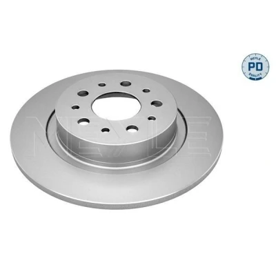 Kuva MEYLE 215 523 0038/PD Jarrulevyt Taka akseli 264 10 5 98 täysi Sinkki liuska pinnoite FIAT: 500L, Tipo Farmari