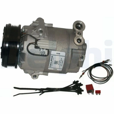 Kuva DELPHI TSP0155458 Ilmastoinnin Kompressori 6CVC13 PAG 46 kompressoriöljyllä OPEL: Astra H Caravan, Zafira B, GTC