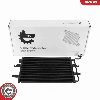 Kuva ESEN SKV 86SKV618 Ilmastoinnin Lauhdutin ilman vedenerotinta Alumiini 587mm