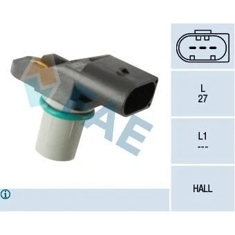 Kuva Tunnistin, nokka akselin ajoitus Bmw, Opel OE 13 62 2 247 878, 249 320, 7 794 646