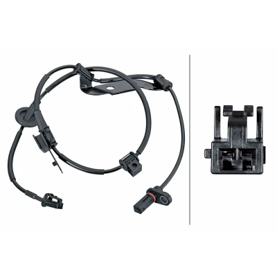 Kuva HELLA 6PU 358 252 311 ABS anturi johdon kiinnikkeet Hall 2 napaa 1065mm KIA: cee‘d II Hatchback, Sportswagon