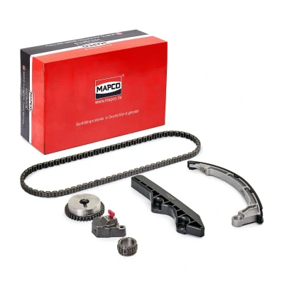 Kuva MAPCO 75520 Jakoketjusarja nokka akselille Yksinkertainen, Ketju koteloitu NISSAN: MICRA 3