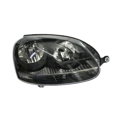 Kuva VAN WEZEL 5893962 Ajovaloumpio Oikea H7/H7 Kromi Lasinkirkas Oikeanpuoleiselle liikenteelle Valokorkeussäätimen moottorilla PX26d VOLKSWAGEN: Golf 5