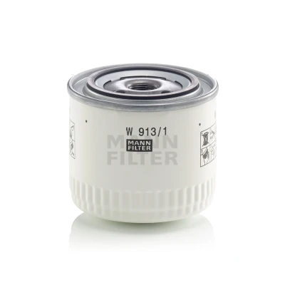 Kuva MANN FILTER W 913/1 Öljynsuodatin 3/4 16 UNF Ruuvattava suodatin