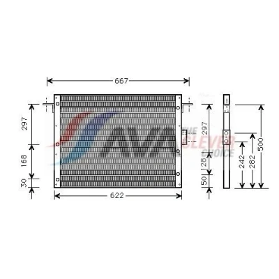 Kuva Ava Quality Cooling AU5075 Lauhdutin, ilmastointilaite