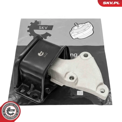 Kuva ESEN SKV 75SKV070 Moottorin Kumityyny Oikea Hydrolaakeri Alumiini, Kumi 160mm 124mm PEUGEOT: 307 Hatchback