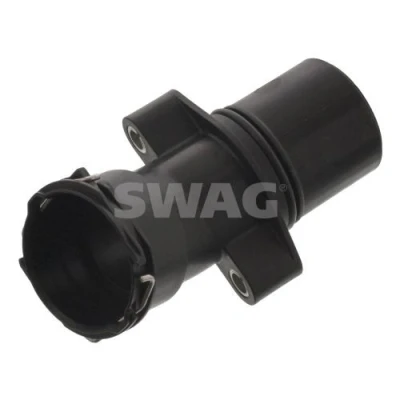 Kuva SWAG 10 94 4986 Jäähdytysnesteen Laippa MERCEDES BENZ: E sarja Sedan, C T modell