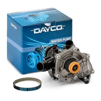 Kuva DAYCO KTBWP12100 Vesipumppu + Jakohihnasarja Termostaatti vesipumpussa AUDI: A5 B9 Coupe, A4 B8 Avant, Allroad, VOLKSWAGEN: Passat Variant