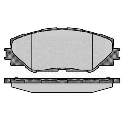 Kuva MAGNETI MARELLI 363916060632 Jarrupalat TOYOTA: RAV4 III SUV, Auris Hatchback, IV SUV