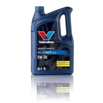 Kuva Valvoline All Climate C2/C3 5W 30 5l Moottoriöljy 881925 VOLKSWAGEN: Transporter 5, Multivan 5 (7HM, Passat B6 Variant, BMW: 3 Sedan, Sedan