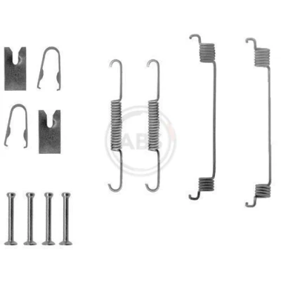 Kuva A.B.S. 0789Q Tarvikesarja Jarrukengät FIAT: Punto II Hatchback, Idea