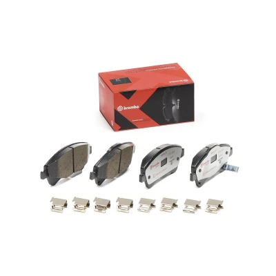 Kuva BREMBO P 83 109X Jarrupalat akustisella kulumavaroittimella Huudonvaimennuspellillä Tarvikkeilla TOYOTA: Avensis III Farmari, Corolla X Sedan