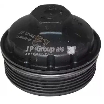 Kuva JP GROUP 1118550100 Kansi, Oljysuodatinpesä AUDI: A4 B7 Avant, A3 Hatchback, A6 C6 Sedan, VOLKSWAGEN: Passat B6 Transporter 5
