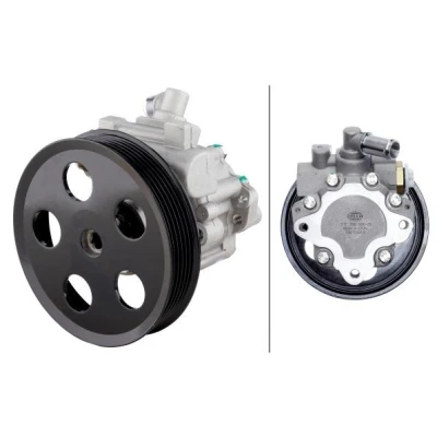 Kuva HELLA 8TL 359 000 281 Ohjaustehostimen Pumppu Hydraulinen 110 131 AUDI: A4 B7 Avant, B6 Sedan, Avant