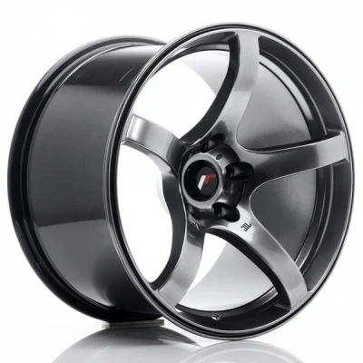 Kuva Japan Racing JR32 Dark Hyper Black 8.5x18 5/114.3 ET38 B74.1
