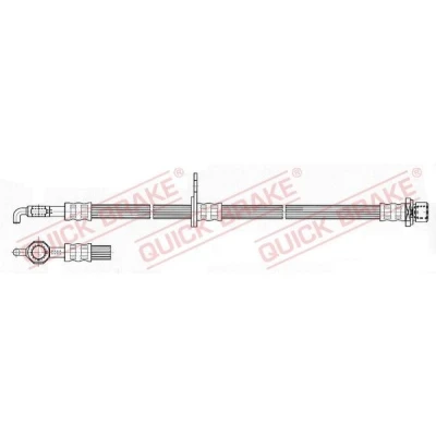 Kuva Jarruletku, Etuakseli, oikea TOYOTA AVENSIS, AVENSIS Kombi, Sedan, COROLLA, COROLLA Sedan OE 9008094131, 9008094199, 909470