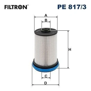 Kuva FILTRON PE 817/3 Polttoainesuodatin Suodatinpanos FORD: Mondeo 5 Kombi, S Max Mk2, 5, FORD USA: Edge Mk2