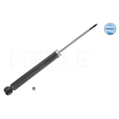Kuva MEYLE 326 725 0004 Iskunvaimentimet Taka akseli Kaasupaine Kaksiputki Teleskooppi iskunvaimentaja Tappi ylhäällä, Silmukka alhaalla ORIGINAL Quality