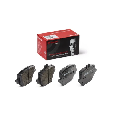 Kuva BREMBO P 50 169 Jarrupalat Kulumisenilmaisemelle Huudonvaimennuspellillä Ilman tarvikkeita
