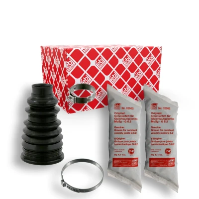 Kuva FEBI BILSTEIN 10381 Paljekumisarja, Vetoakseli Etuakseli, Pyörän puoli Thermoplast