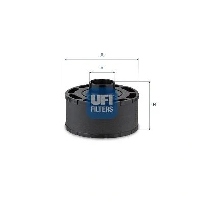 Kuva UFI 27.F15.00 Ilmansuodatin 138mm 215mm Suodatinpanos