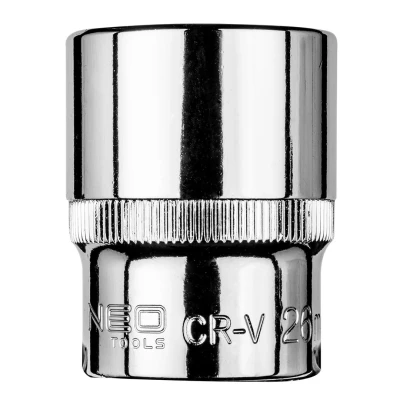 Kuva NEO TOOLS 08 425 Hylsyavain 1/2 25 mm Kromi vanadium teräs Kuusikulma