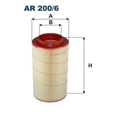 Kuva FILTRON AR 200/6 Ilmansuodatin 403 220 Suodatinpanos