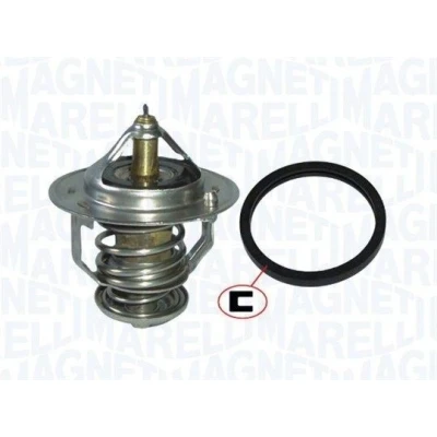 Kuva MAGNETI MARELLI 352317101740 Termostaatti 82 28 Tiivisteillä KIA: SORENTO 1, cee‘d I Hatchback, Sportage II, HYUNDAI: ix35, COUPE, Getz